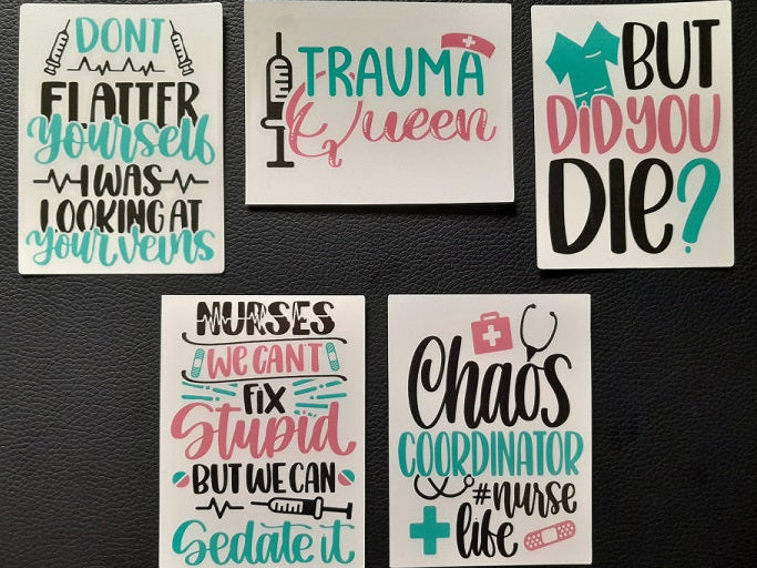 Sticker Set - Nurse Quotes