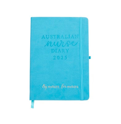 2025 Australian Nurse Diary Ocean Blue