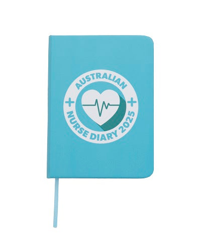 2025 Australian Nurse Diary Pocket Blue