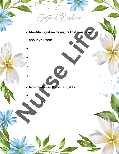 Nursing Reflections: A Guided Journal for Personal and Professional Growth