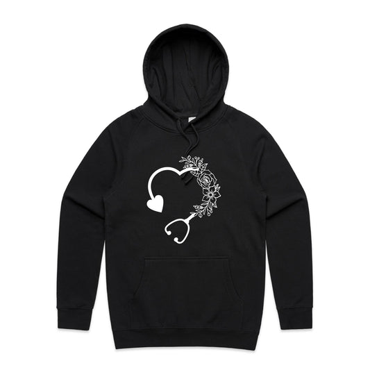 Hoodie - Stethoscope Heart