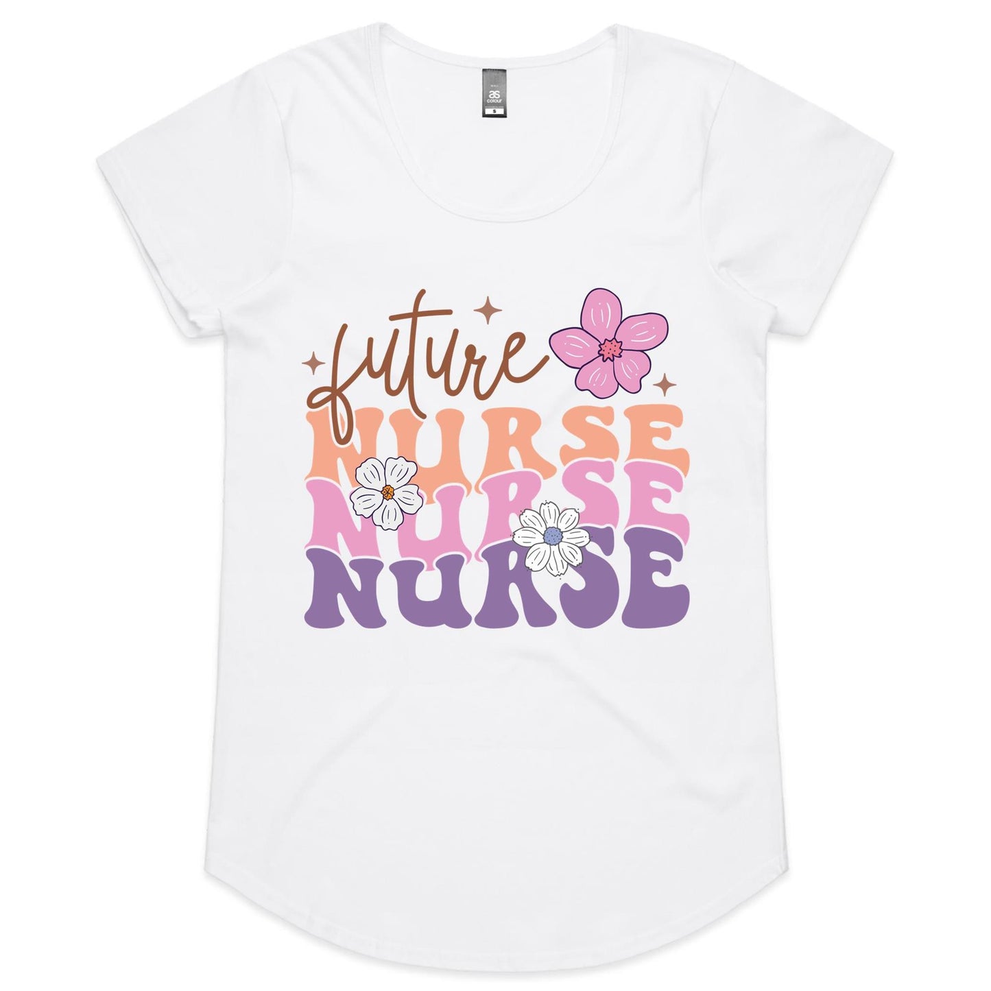 Scoop Neck T-Shirt - Future Nurse