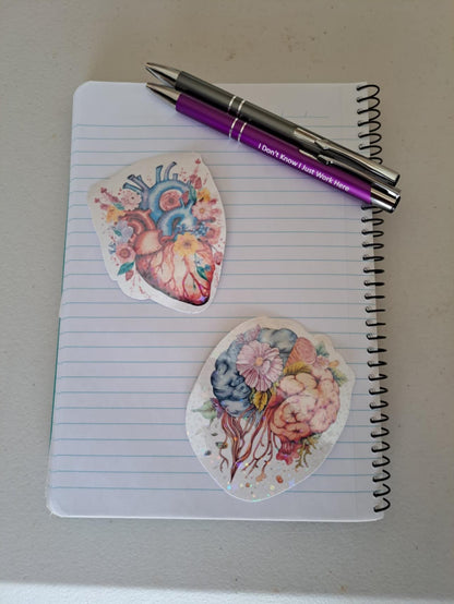 Holographic Anatomy Stickers