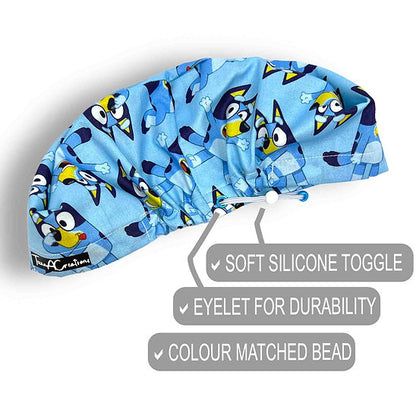 Bluey Scrub Cap