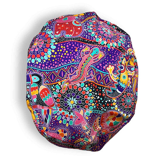 Bright Dreamtime Scrub Cap