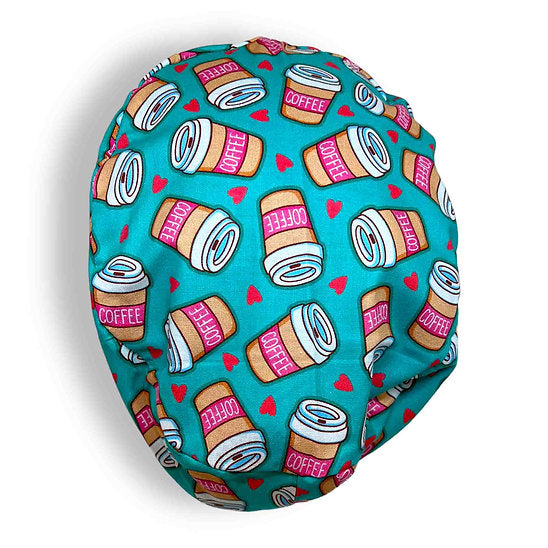 Coffee Love Scrub Cap