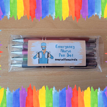 Sarcastic Pen Set - Emergency