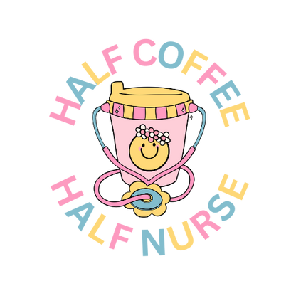 Half Coffee Half Nurse Mug