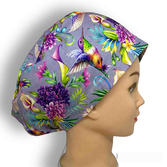 Hummingbird Scrub Cap