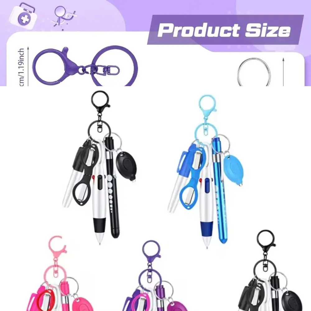 Keyring Pen Set 6-in-1