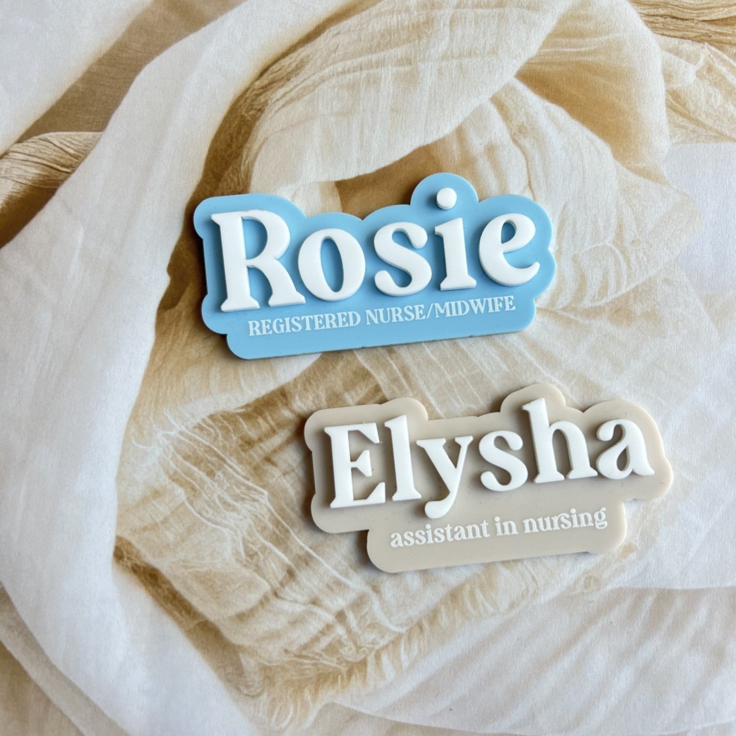 Acrylic Name Badge - Modern