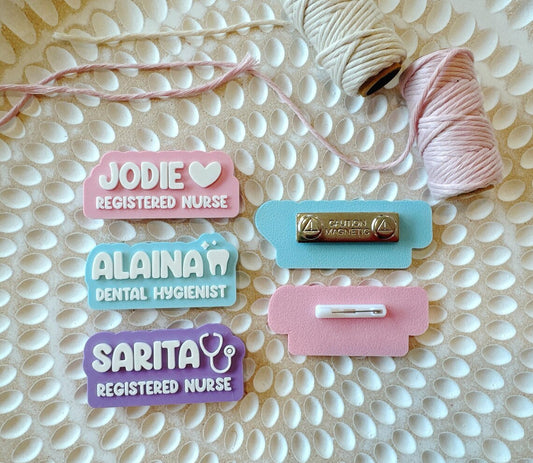 Personalised Name Badge - Cut Out