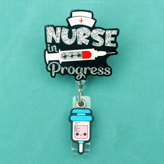 Nurse In Progress Badge Reel