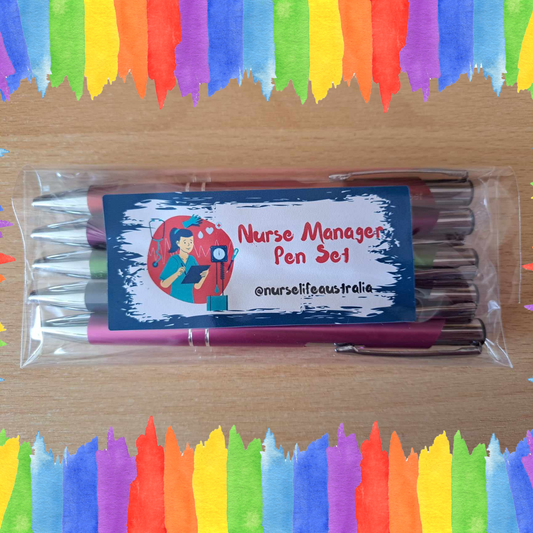 Sarcastic Pen Set - Nurse Manager