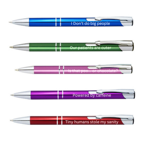 Sarcastic Pen Set - Paediatrics