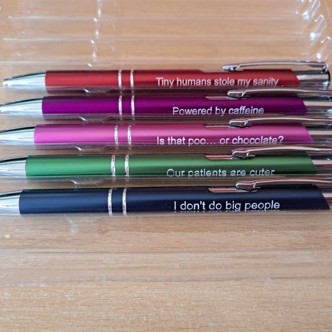 Sarcastic Pen Set - Paediatrics