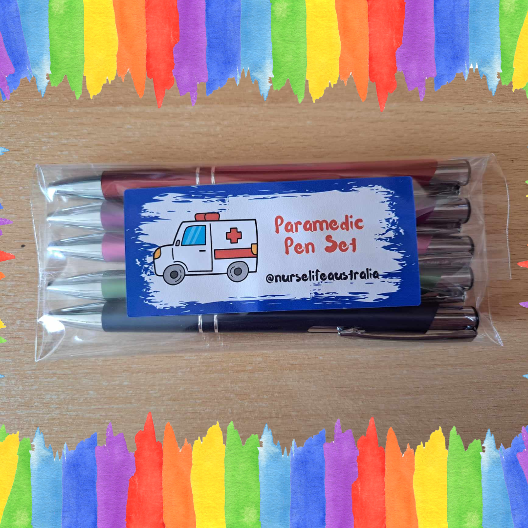 Sarcastic Pen Set - Paramedics