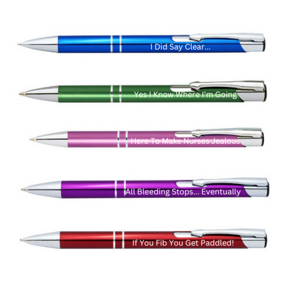 Sarcastic Pen Set - Paramedics