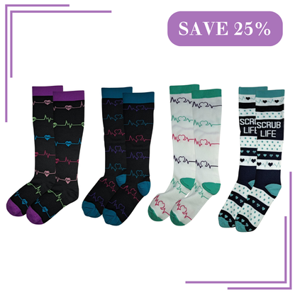 Fun Compression Sock Bundle - Medically Marvelous