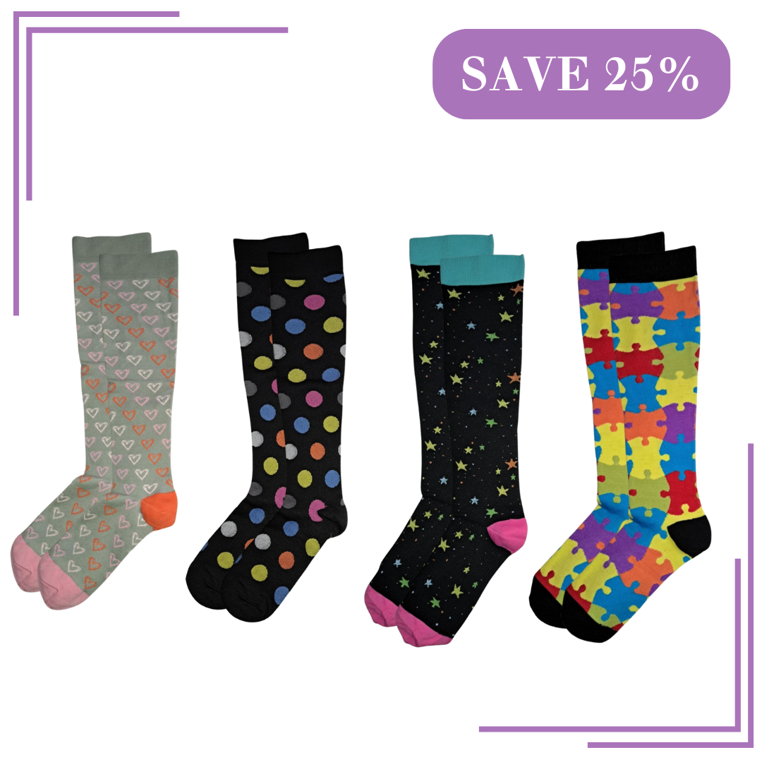 Fun Compression Sock Bundle - Pattern Parade