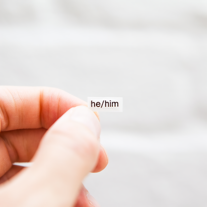 Badgie Pronouns Sticker