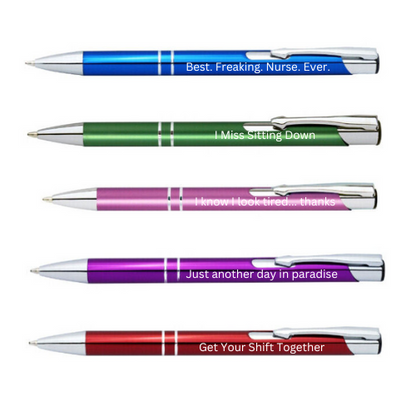 Sarcastic Pen Set - Nurses