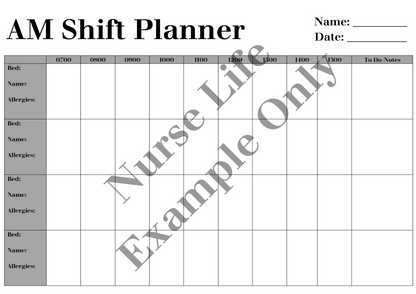 Nurse Shift Planner