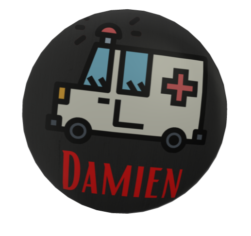 Ambulance Name Badge