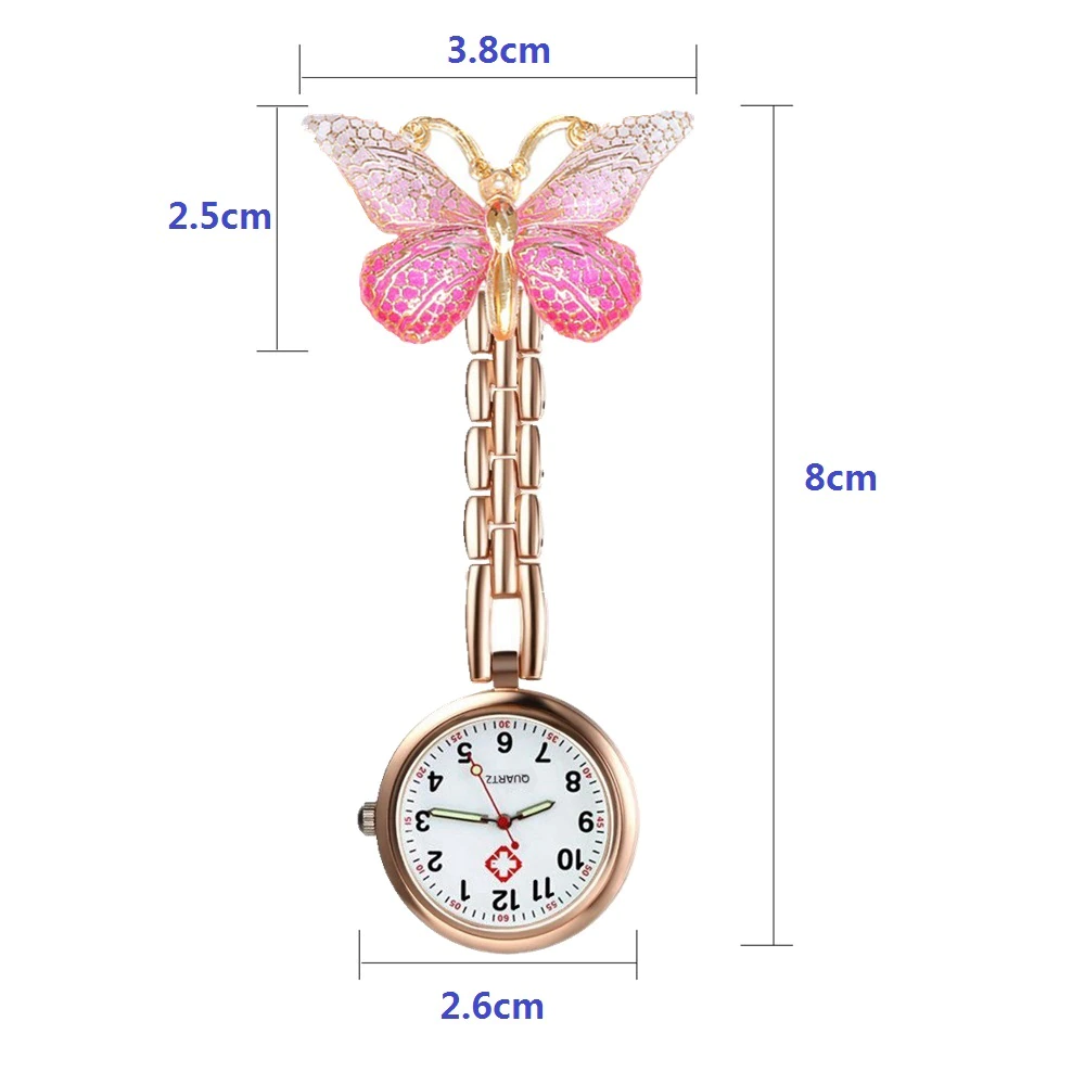 Butterfly Fob Watch