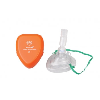 CPR Pocket Mask With Oxygen Port