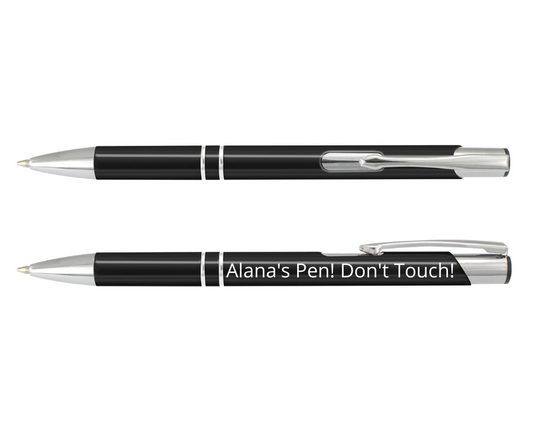 Personalised Don't Touch Pen