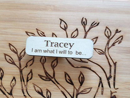 Engraved Name Badge