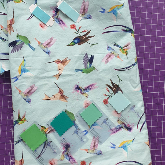 Hummingbird Scrub Top