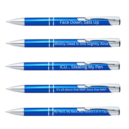 Snarky Pens: ICU (Set of 9 Pens) – snarkynurses