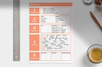 ISBAR Handover Template