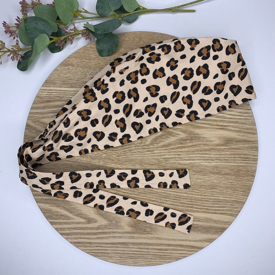 Leopard Scrub Cap