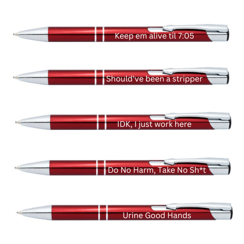 Sarcastic Pen Set - More Nurses