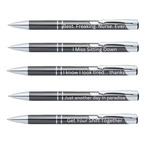 Sarcastic Pen Set - Nurses