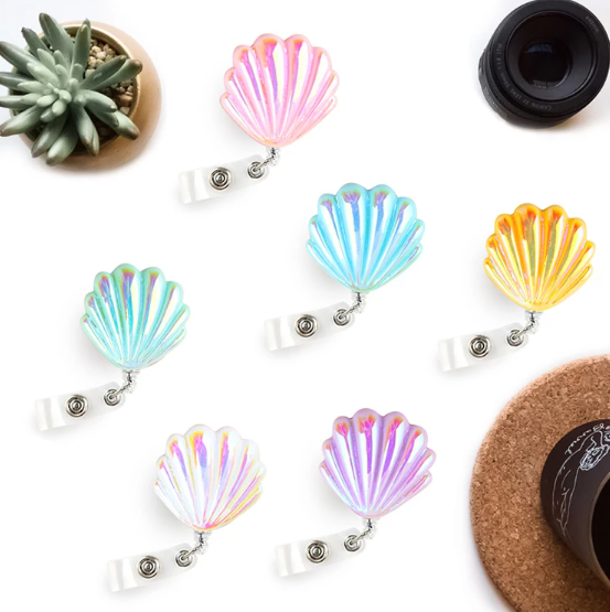 Seashell Badge Reel