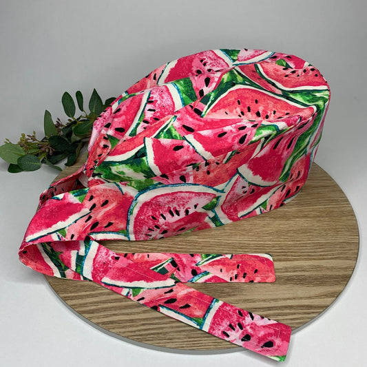 Watermelon Scrub Cap