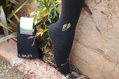 Wellness Charcoal Bamboo Compression Socks