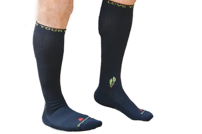 Wellness Charcoal Bamboo Compression Socks