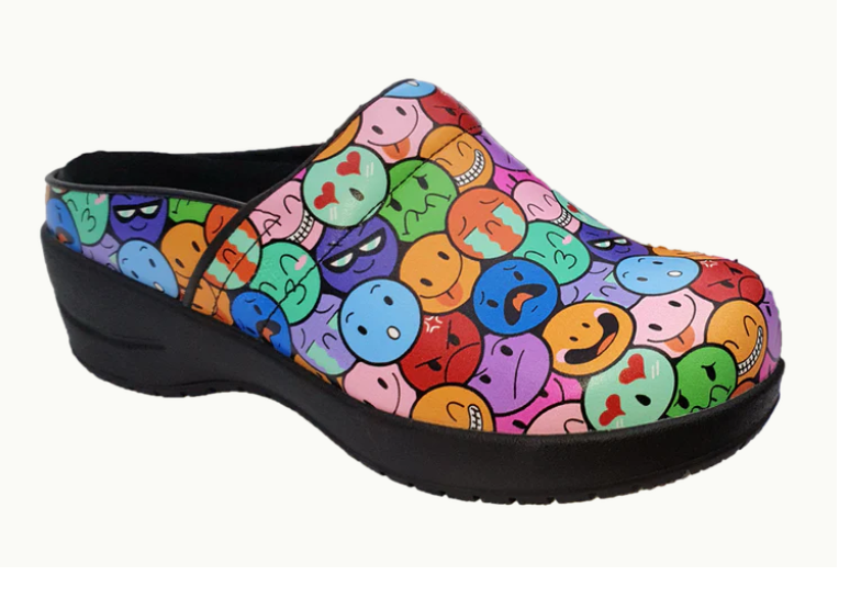 Wellness Faves Clogs - Emojis