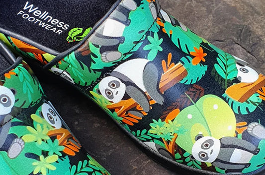 Wellness Faves Clogs - Pandas